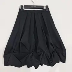 FOXEY NY フォクシー ブロッサムバルーンスカート　38 黒/ブラックのサムネイル