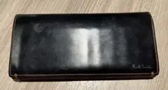 Paul Smith レザー 長財布 ブラウン/ブラック