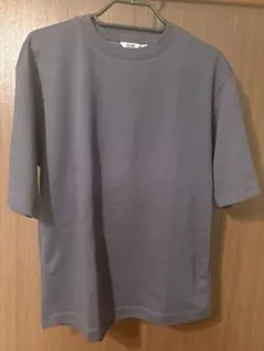 UNIQLO U エアリズムコットンオーバーサイズTシャツ　ネイビー
