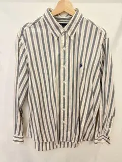 Ralph Lauren ストライプ 長袖シャツ LLのサムネイル