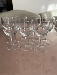 ワイングラス 7個セット ガラス製