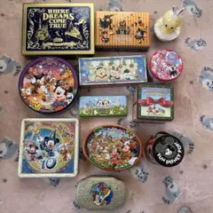 ディズニーリゾート ディズニーランド ディズニーシー お菓子 空き缶 まとめ売り