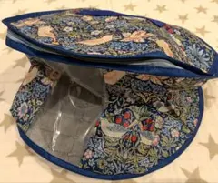 モリス柄　帽子収納ケース