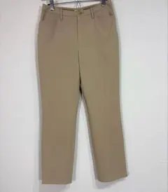 ビースリー【34】カジュアルパンツ ストレート セミフォーマル コットン