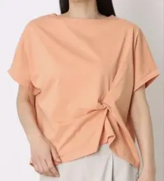 コムサイズム　　【接触冷感】ツイストタック Ｔシャツ 11号