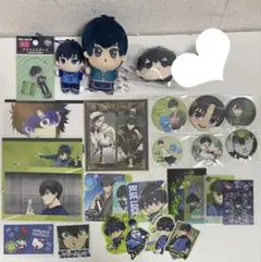 ブルーロック　潔世一　まとめ売り　レア　ぬいぐるみ　ポストカード　缶バッジ