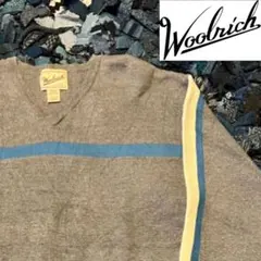 90s Woolrich ウールリッチ　ニット　100%コットン
