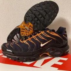 27cm ナイキ エアマックス プラス ブラック ネイビー スニーカー NIKE