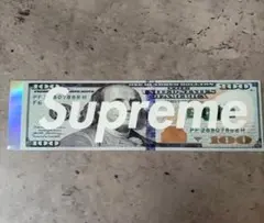 Supreme ドル　ボックスロゴ　ステッカー
