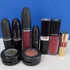 口紅セット リップ ブランドリップ アイシャドウ MAC YSL CHANEL