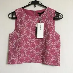 sacai luck レース 半袖花柄 ¥48300が¥28000超お買い得 - メルカリ
