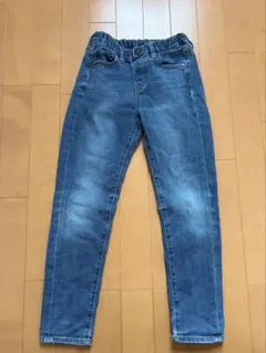 UNIQLO 130cm デニムパンツ ウエストゴム