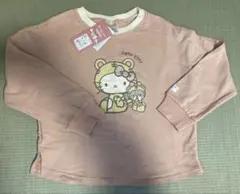 トレーナー　キッズ　130 スウェット　長袖　ハローキティ