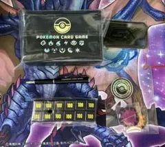 ポケカ ダメカンケース ホロ箔合皮製リミテッドコレクション マスターバトルセット