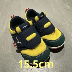 ミズノプレモア キッズ2 イエロー　15.5cm
