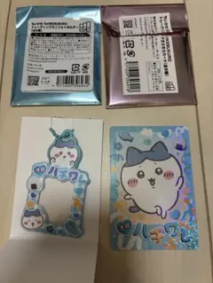 ちいかわ Go！IKEBUKUROミニフォトホルダー、きらきらカード ハチワレ