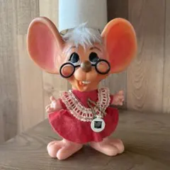 トッポジージョ フロリダマウスフィギュア 貯金箱 ヴィンテージ 70's