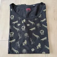 ●UNIQLO UT リサラーソン柄 半袖Tシャツ●Lのサムネイル