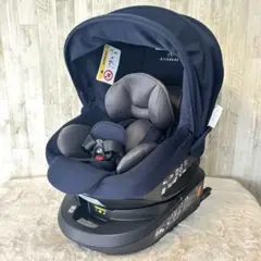 エールべべクルット4iプレミアムドライ/ネイビー/ ISOFIX/新生児/回転式