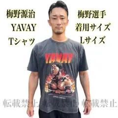 ⚫︎古着⚫︎ 梅野源治 YAVAY Tシャツ / 本人着用と同じ Lサイズのサムネイル