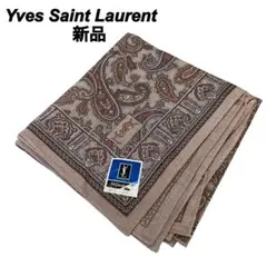 イヴ・サンローラン YSL 【新品】ハンカチ　ペイズリー