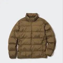 美品UNIQLOウルトラライトダウンジャケット BROWN