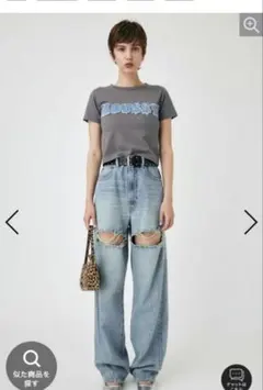 moussy CUT OUT LOOSE STRAIGHT 26のサムネイル