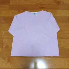 OPAQUE.CLIP 薄紫 長袖ニット