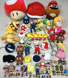 早い者勝ち】スーパーマリオ ぬいぐるみ 31体 - メルカリ