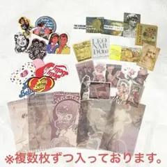 シール ステッカー まとめ売り コラージュ デコ 装飾 推定100枚程度