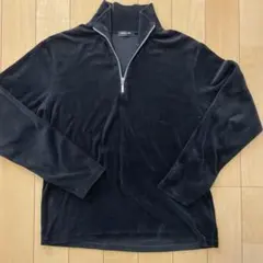 COMME CA ISM　ハーフジップセーター