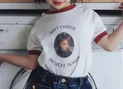 softcheese Tシャツ　110 ソフトチーズ　しまむら
