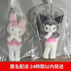 サンリオ ミニチュアチャーム ライブキャラクター『マイメロ クロミ』/匿名配送