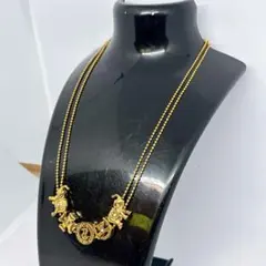 GUESS ゲス 幸運 エレファント ネックレス ゴールドカラーのサムネイル