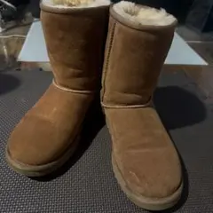 UGG アグ　クラシック　ムートン　ブーツ　リボン刺繍　6 23cm