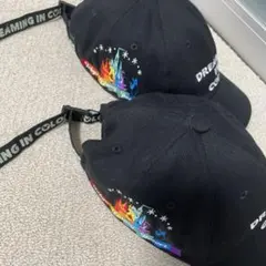 ディズニー　キャップ ペア