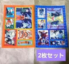 NARUTO シール ステッカー 2枚セット ナルト サスケ サクラ 非売品