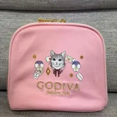 GODIVA 猫刺繍ポーチのみのサムネイル