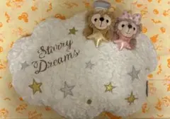 ダッフィー＆フレンズ スターリードリームス 雲 クッション