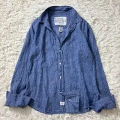 【美品】Frank & Eileen リネンシャツ　BARRY 花柄のサムネイル