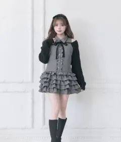 ベルシャルム　Cable Knit Short Boleroのサムネイル