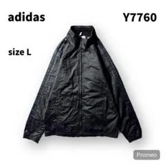 【即購入OK】adidas ナイロンジャケット　サイズL ブラック