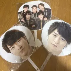 うちわ4枚セット（グループ・個人） 嵐 櫻井翔