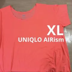 ＜XL＞ ユニクロ AIRism comfort unlimited 蛍光ピンク