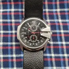 DIESEL DZ-4182 クロノグラフ 腕時計　新品電池　稼働品