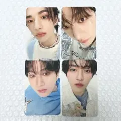 Stray Kids 韓国ファンミ オンライン購入特典トレカ4種セット