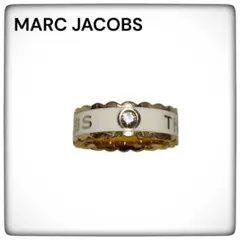 MARC JACOBS ザ メダリオン リング スカラップ ゴールド 12号