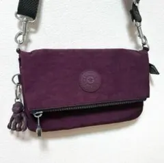 【値下げ不可】KIPLING キプリング 多機能 フラップ ショルダーバッグ