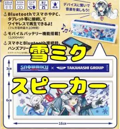 タカハシグループ 雪ミク 700台限定 スピーカー snowmiku 2022 雪ミク コラボフェア TAKAHASHI GROUP - メルカリ