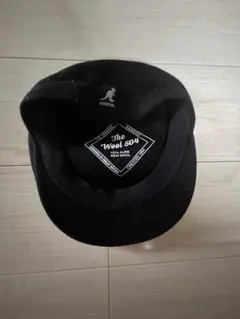 KANGOL The Wool 504 ブラック ハンチングキャップ